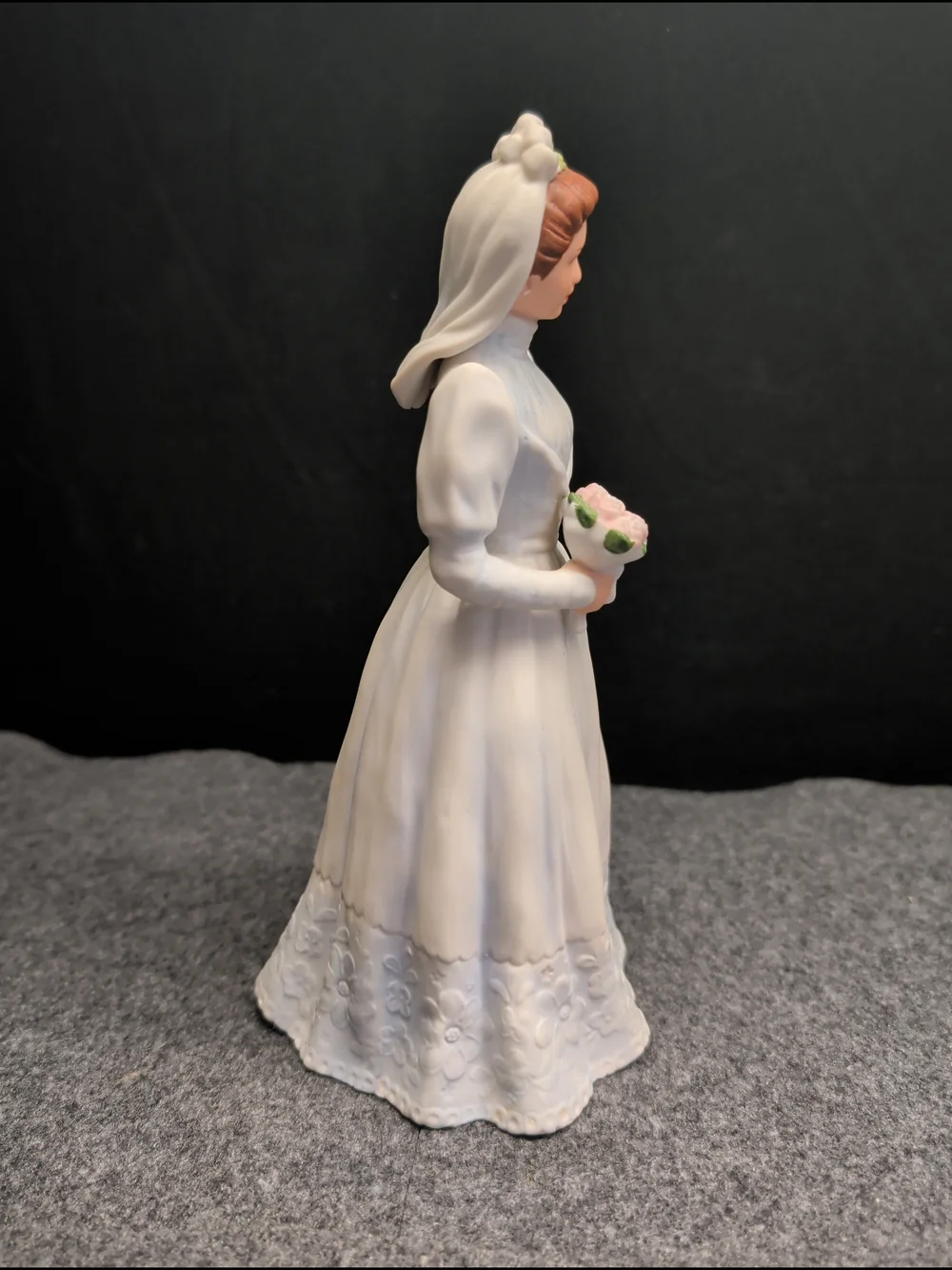 Vintage Home interiors Porcelain Bride Wedding Figurine #1480